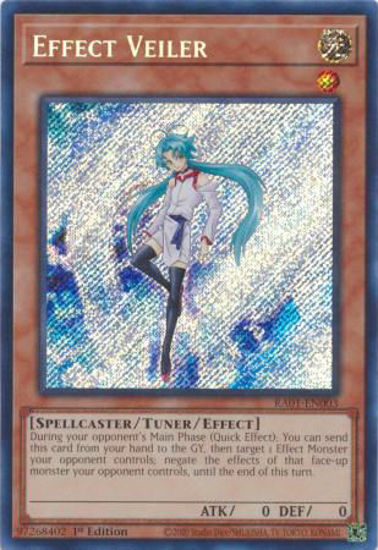 Effect Veiler - RA01-EN003 - (V.3 - Secret Rare) 1st Edition