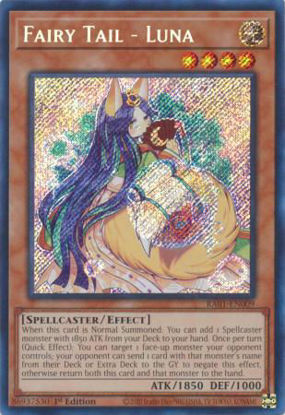 Fairy Tail - Luna - RA01-EN009 - (V.3 - Secret Rare) 1st Edition