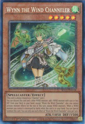 Wynn the Wind Channeler - RA01-EN018 - (V.6 - Collectors Rare) 1st Edition