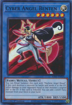 Cyber Angel Benten - RA01-EN024 - (V.1 - Super Rare) 1st Edition