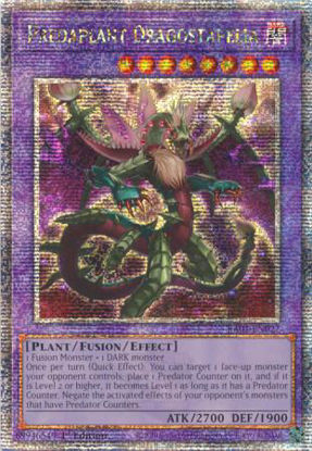 Predaplant Dragostapelia - RA01-EN027 - (V.5 - Quarter Century Secret Rare) 1st Edition