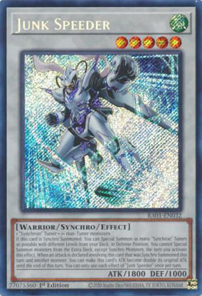 Junk Speeder - RA01-EN032 - (V.3 - Secret Rare) 1st Edition