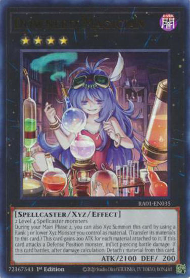 Downerd Magician - RA01-EN035 - (V.2 - Ultra Rare) 1st Edition