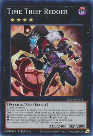 Time Thief Redoer - RA01-EN041 - (V.1 - Super Rare) 1st Edition