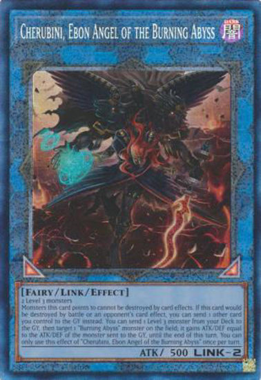 Cherubini, Ebon Angel of the Burning Abyss - RA01-EN042 - (V.6 - Collectors Rare) 1st Edition