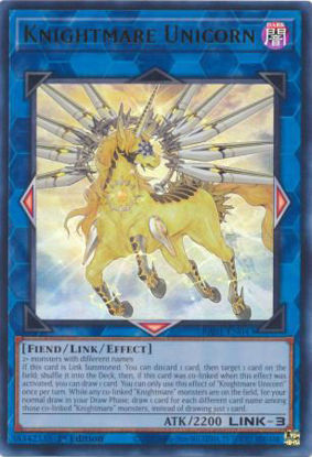 Knightmare Unicorn - RA01-EN043 - (V.2 - Ultra Rare) 1st Edition