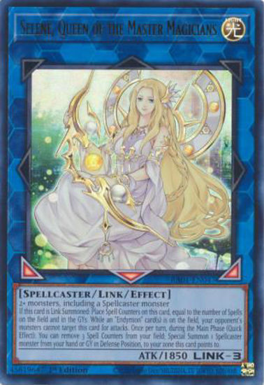 Selene, Queen of the Master Magicians - RA01-EN047 - (V.2 - Ultra Rare) 1st Edition