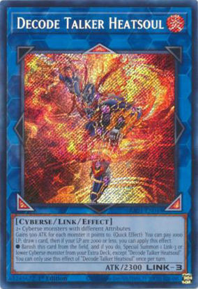 Decode Talker Heatsoul - RA01-EN048 - (V.3 - Secret Rare) 1st Edition