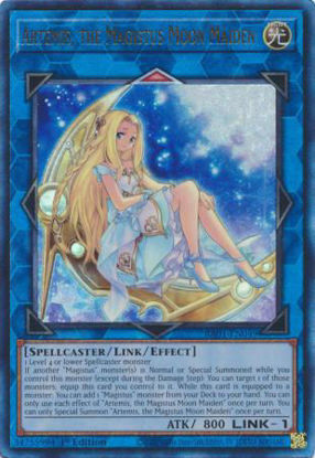 Artemis, the Magistus Moon Maiden - RA01-EN049 - (V.7 - Ultimate Rare) 1st Edition