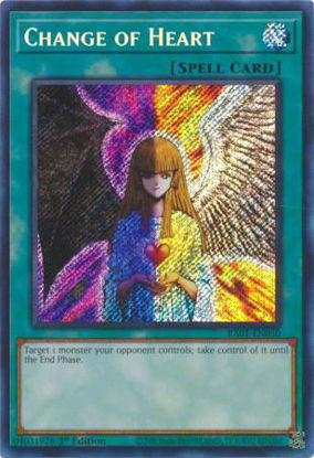 Change of Heart - RA01-EN050 - (V.3 - Secret Rare) 1st Edition