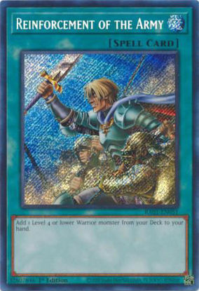 Reinforcement of the Army - RA01-EN051 - (V.3 - Secret Rare) 1st Edition