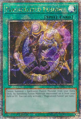 Magicalized Fusion - RA01-EN058 - (V.5 - Quarter Century Secret Rare) 1st Edition