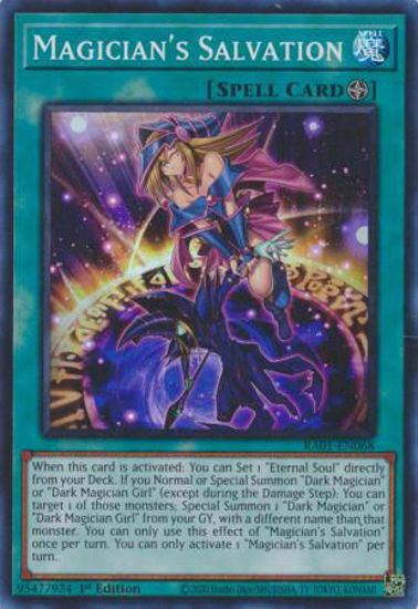 Magician's Salvation - RA01-EN068 - (V.1 - Super Rare) 1st Edition