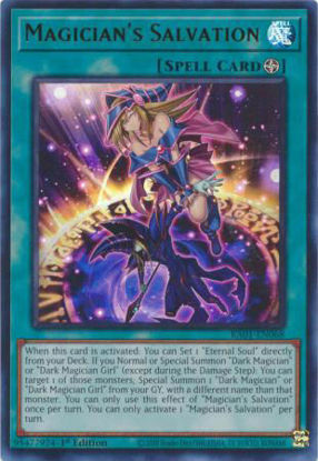 Magician's Salvation - RA01-EN068 - (V.2 - Ultra Rare) 1st Edition