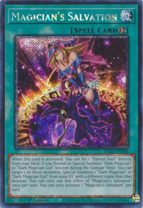 Magician's Salvation - RA01-EN068 - (V.3 - Secret Rare) 1st Edition