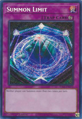 Summon Limit - RA01-EN070 - (V.3 - Secret Rare) 1st Edition