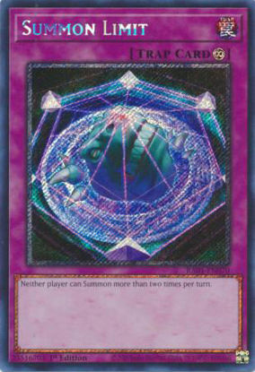 Summon Limit - RA01-EN070 - (V.4 - Platinum Secret Rare) 1st Edition