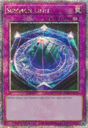 Summon Limit - RA01-EN070 - (V.5 - Quarter Century Secret Rare) 1st Edition