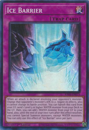 Ice Barrier - RA01-EN071 - (V.1 - Super Rare) 1st Edition