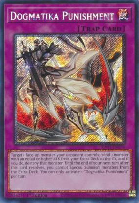 Dogmatika Punishment - RA01-EN076 - (V.4 - Platinum Secret Rare) 1st Edition