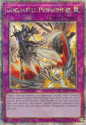 Dogmatika Punishment - RA01-EN076 - (V.5 - Quarter Century Secret Rare) 1st Edition