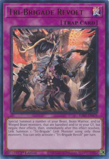 Tri-Brigade Revolt - RA01-EN079 - (V.2 - Ultra Rare) 1st Edition