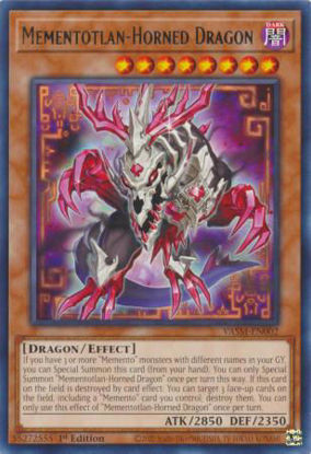 Mementotlan-Horned Dragon - VASM-EN002 - Rare 1st Edition