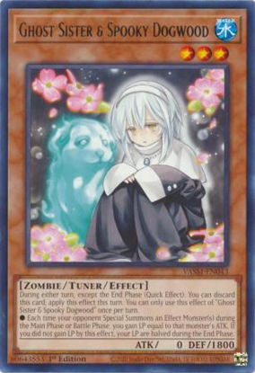 Ghost Sister & Spooky Dogwood - VASM-EN043 - Rare 1st Edition