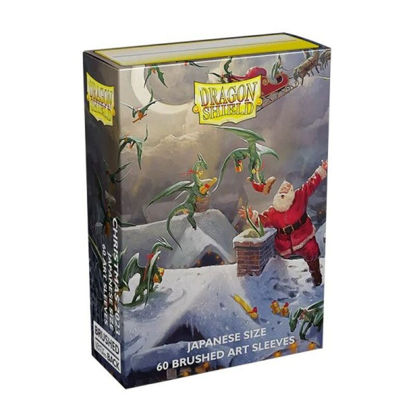 Dragon Shield Small Sleeves - Brushed Art - Christmas 2023 (60 Sleeves)