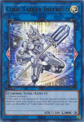 Code Talker Inverted - RA01-EN045 - (V.2 - Ultra Rare) 1st Edition