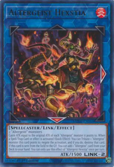 Altergeist Hexstia - MZMI-EN066 - Rare 1st Edition