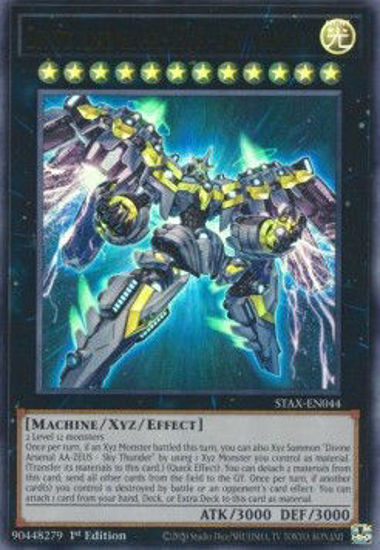 Divine Arsenal AA-ZEUS - Sky Thunder - STAX-EN044 - Ultra Rare 1st Edition