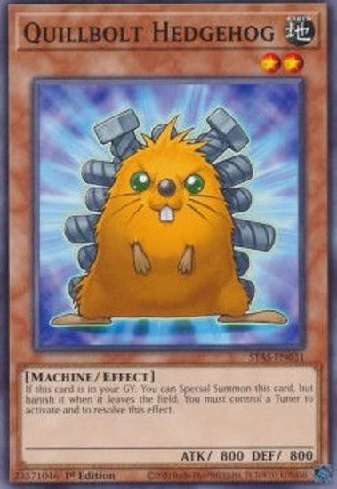 Quillbolt Hedgehog - STAS-EN031 - Common 1st Edition