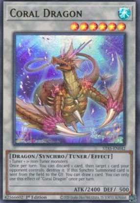 Coral Dragon - STAS-EN042 - Ultra Rare 1st Edition