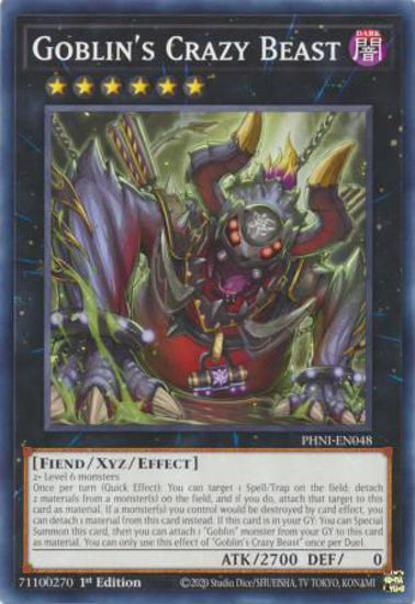 Goblin's Crazy Beast - PHNI-EN048 - Common 1st Edition