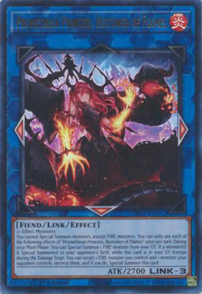 Promethean Princess, Bestower of Flames - PHNI-EN052 - Ultra Rare 1st Edition