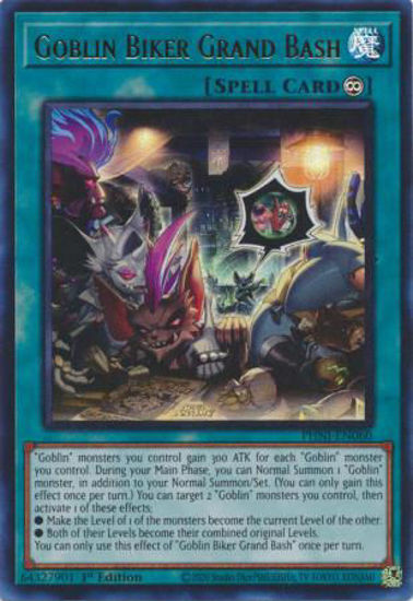 Goblin Biker Grand Bash - PHNI-EN060 - Ultra Rare 1st Edition