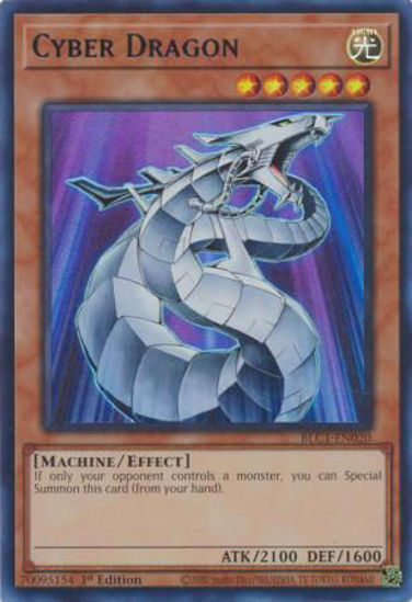 Cyber Dragon - BLC1-EN020 - Ultra Rare 1st Edition