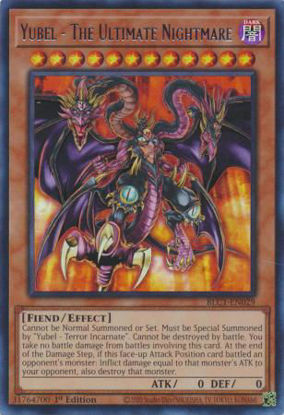 Yubel (Silver) - The Ultimate Nightmare - BLC1-EN029 - Ultra Rare 1st Edition