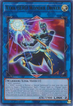 Xtra HERO Wonder Driver - BLC1-EN031 - Ultra Rare 1st Edition