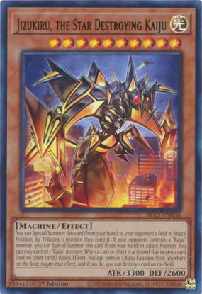 Jizukiru, the Star Destroying Kaiju - BLC1-EN036 - Ultra Rare 1st Edition