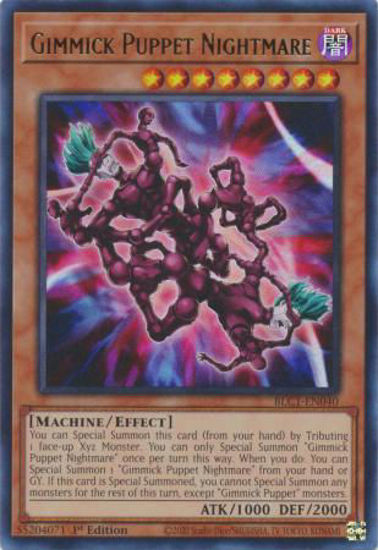 Gimmick Puppet Nightmare - BLC1-EN040 - Ultra Rare 1st Edition