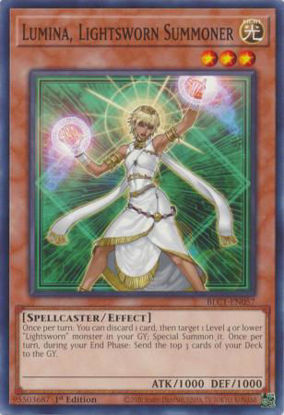 Lumina, Lightsworn Summoner - BLC1-EN057 - Common 1st Edition