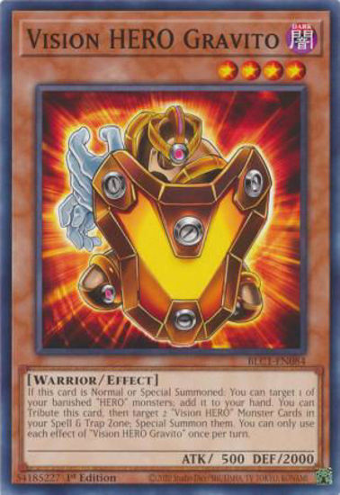 Vision HERO Gravito - BLC1-EN084 - Common 1st Edition