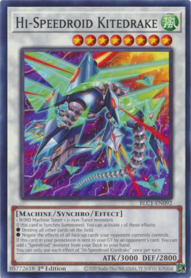 Hi-Speedroid Kitedrake - BLC1-EN092 - Common 1st Edition