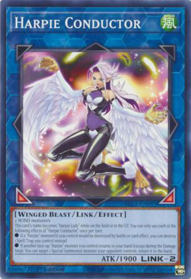 Harpie Conductor - BLC1-EN093 - Common 1st Edition