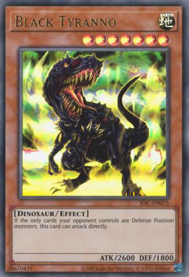 Black Tyranno - IOC-EN075 - Ultra Rare Unlimited