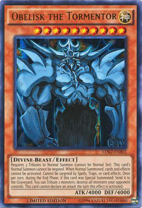 Obelisk the Tormentor - LDK2-ENS02 - Ultra Rare Unlimited