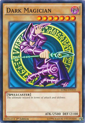 Dark Magician - LDK2-ENY10 - Common Unlimited