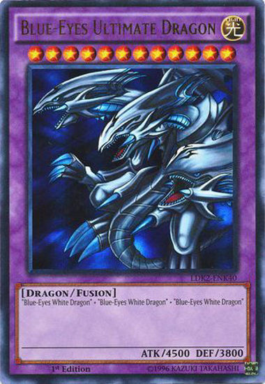 Blue-Eyes Ultimate Dragon - LDK2-ENK40 - Ultra Rare Unlimited